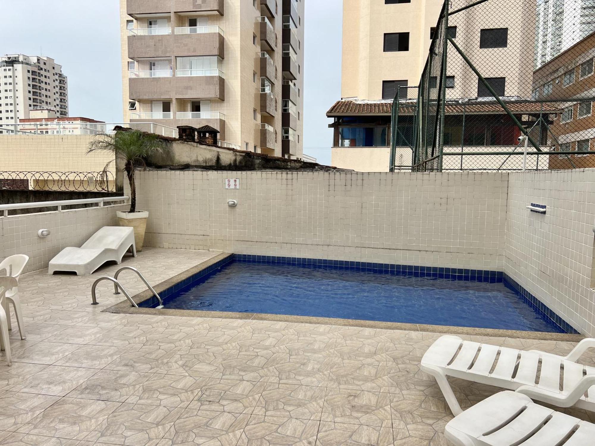 Apartamento Com Piscina! São Vicente 외부 사진